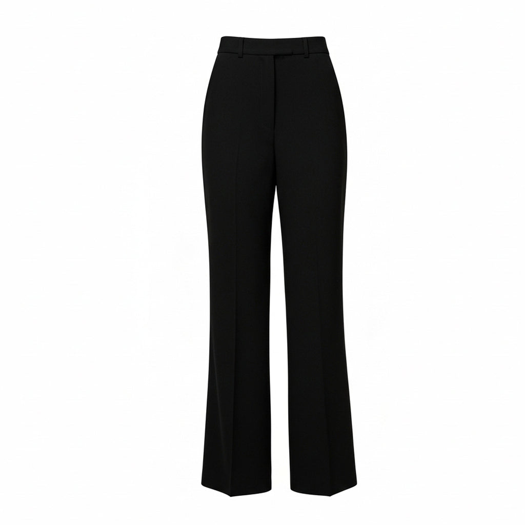 The Seamed Black Trousers