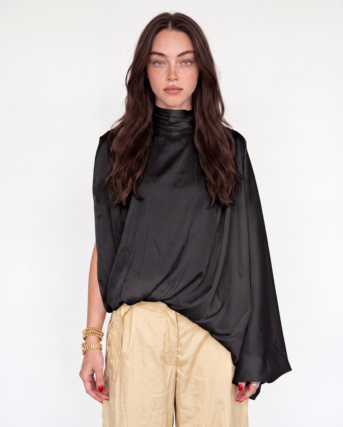 the LIQUID SILK blouse