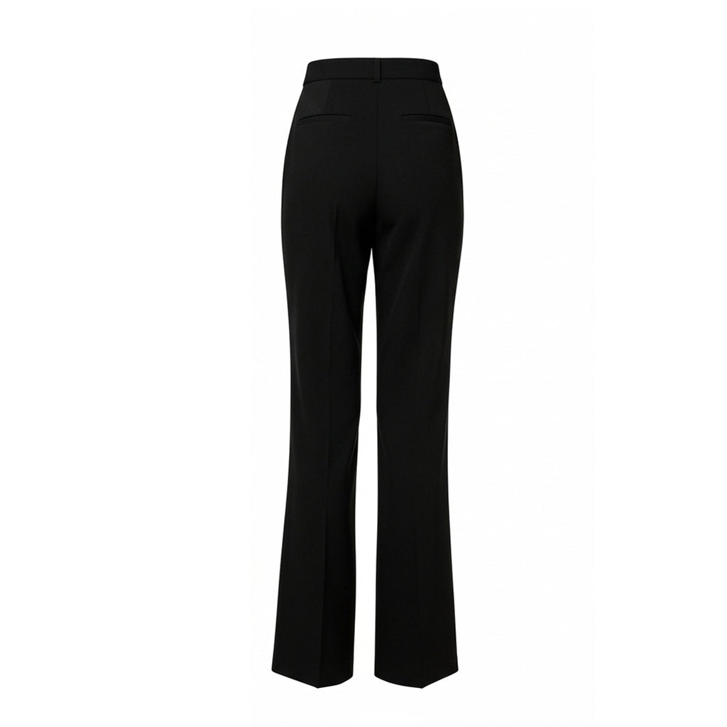 The Seamed Black Trousers