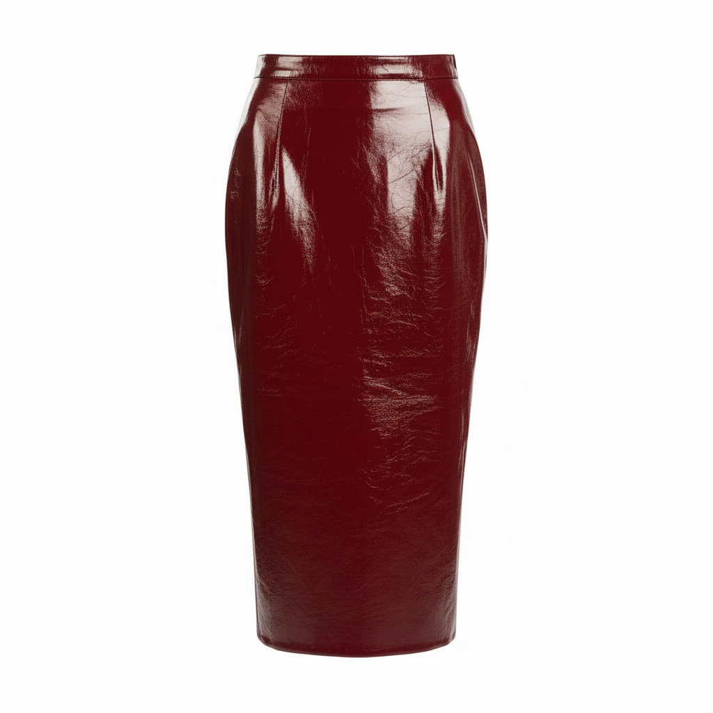 The Bordeaux Vernis Skirt