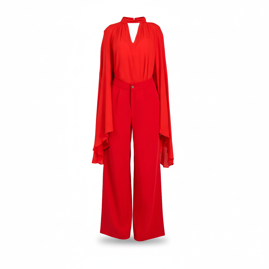 The Scarlet Cape Top