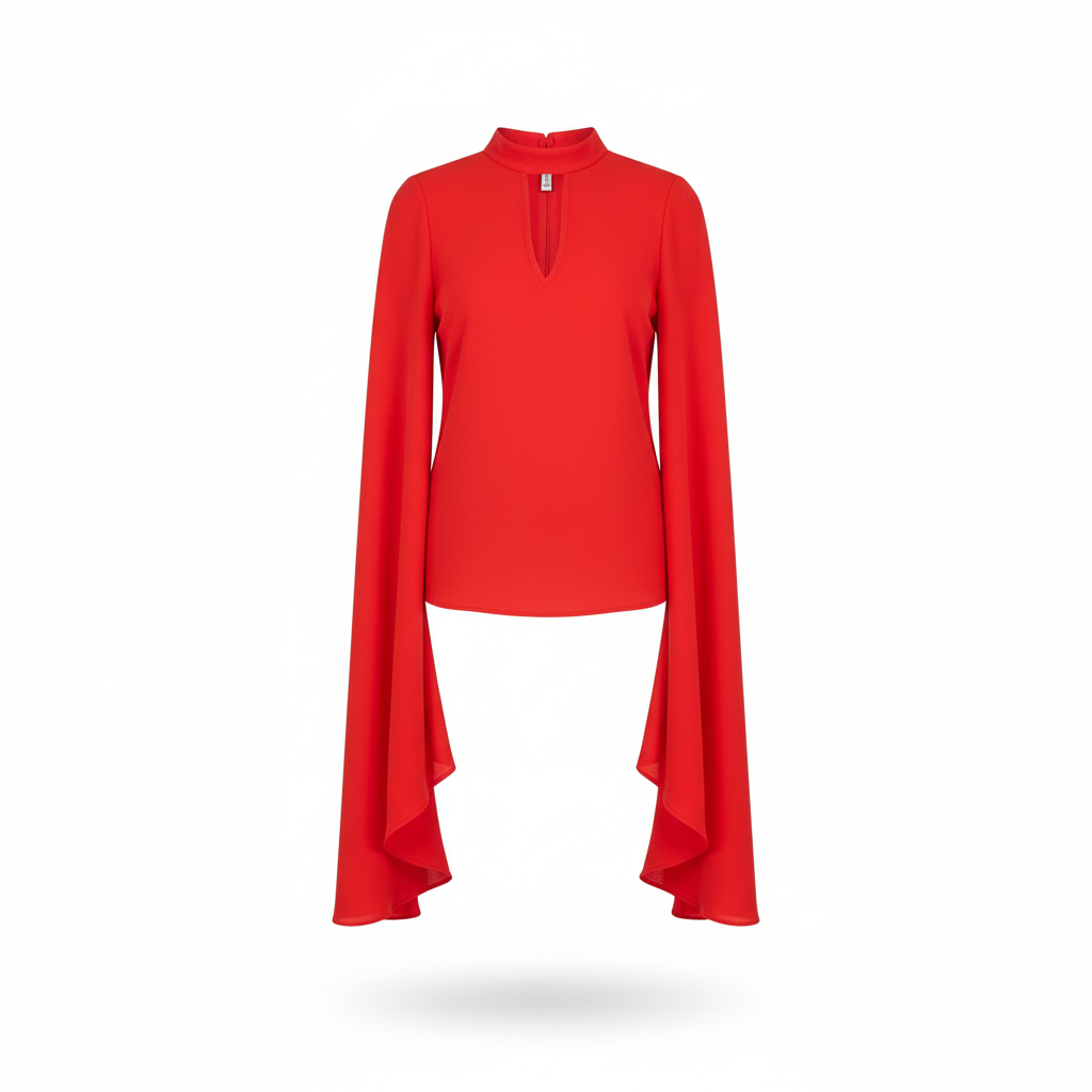 The Scarlet Cape Top