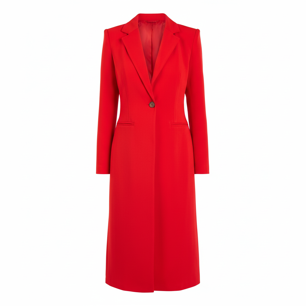 The Vermilion Longline Coat