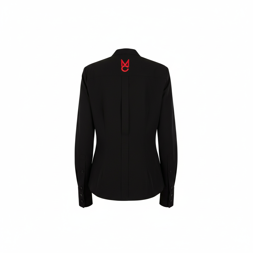 The Obsidian Point-Collar Shirt
