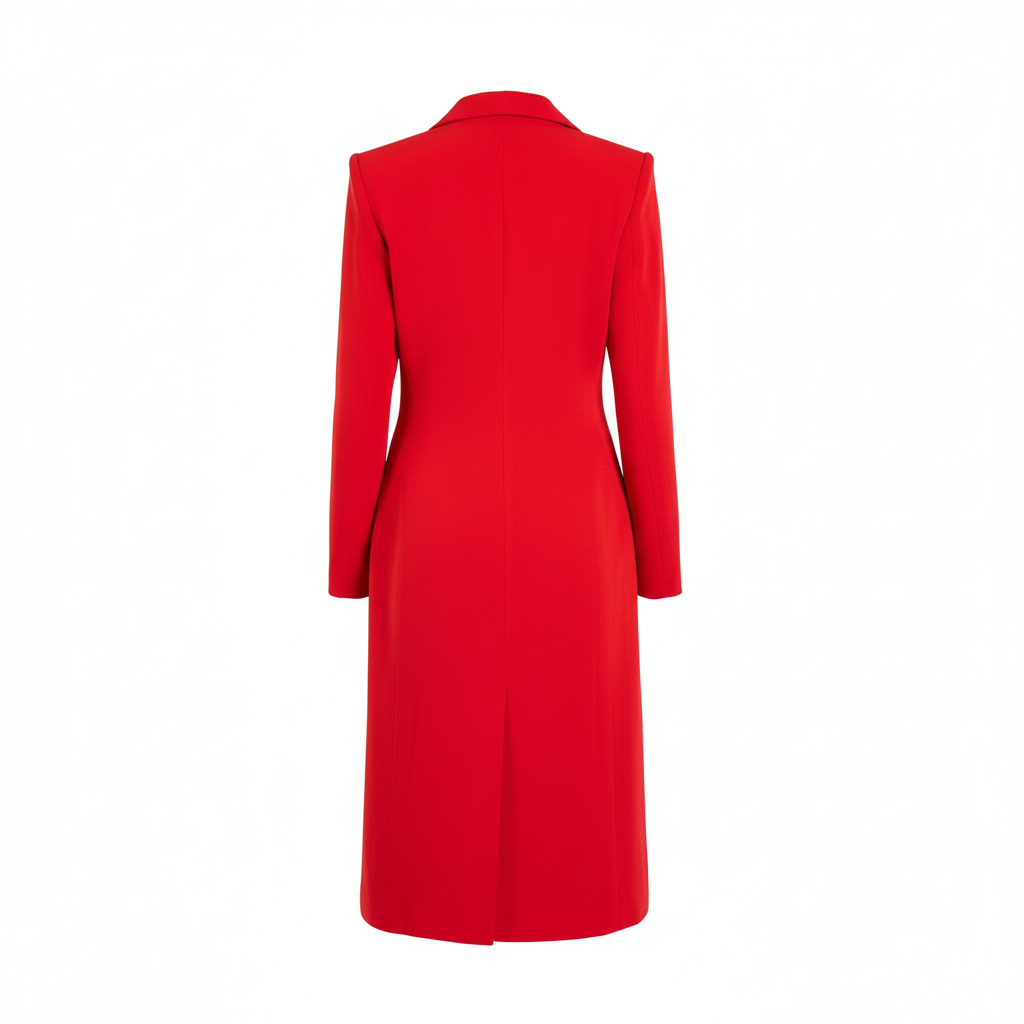 The Vermilion Longline Coat
