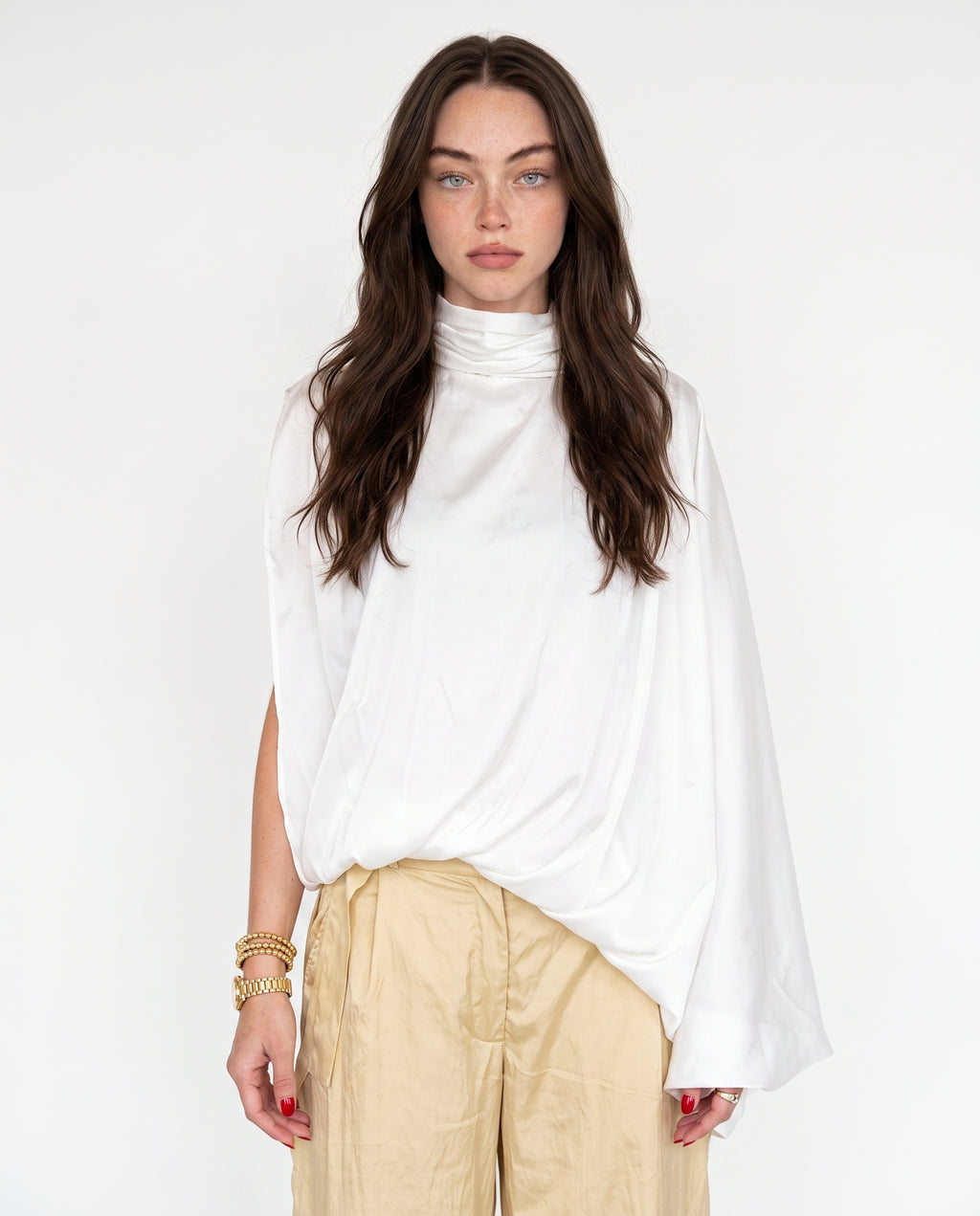 the LIQUID SILK blouse