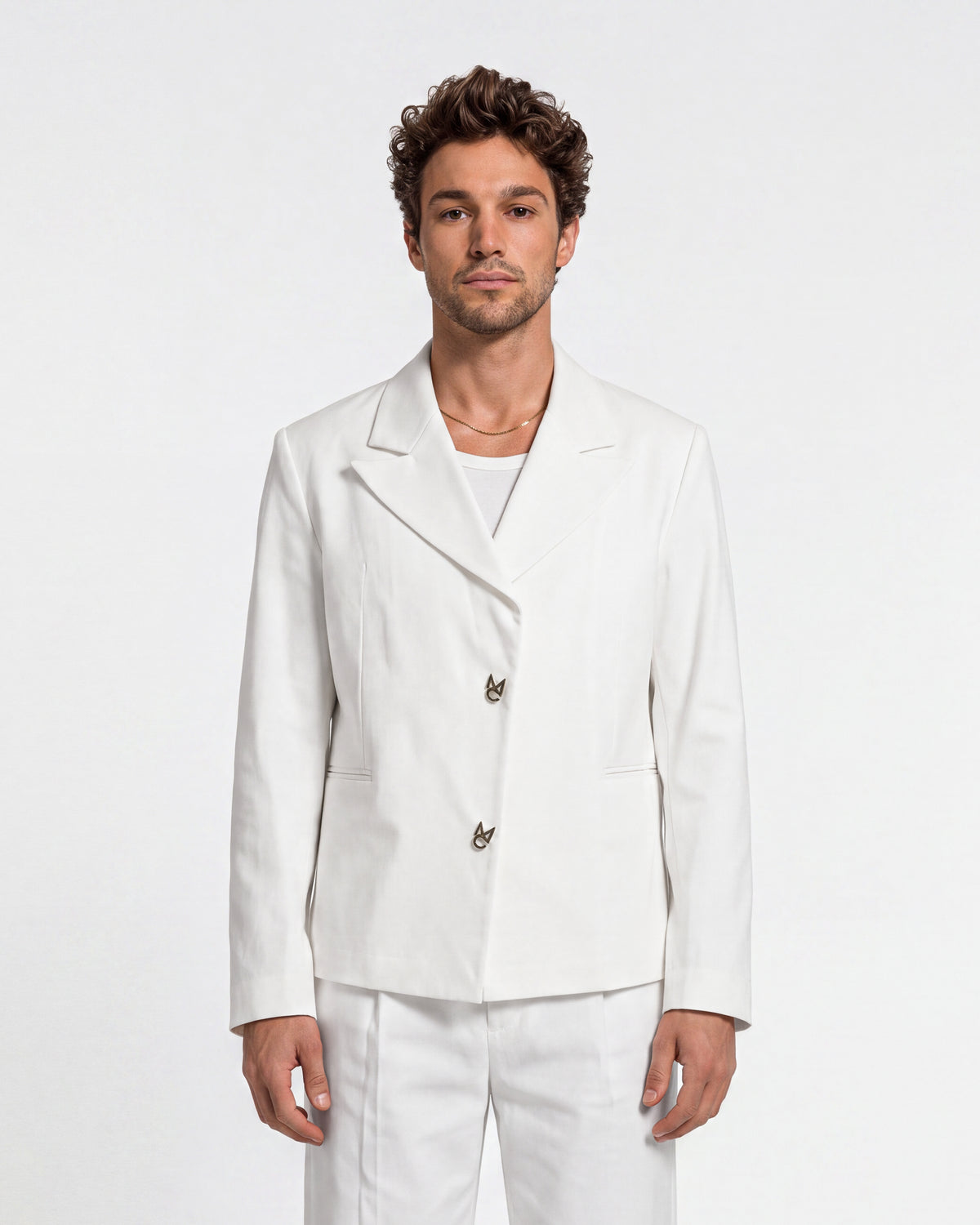 WHITEOUT blazer