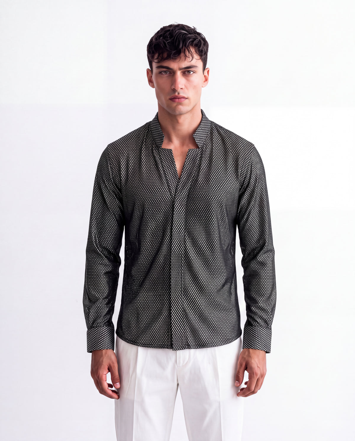 The NOIR LATTICE Shirt
